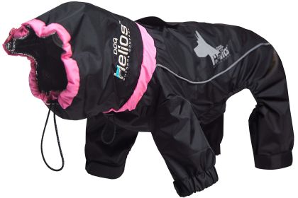 Helios Weather-King Ultimate Windproof Full Bodied Pet Jacket (size: Medium - (JKHL8BKMD))