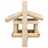 Bird Feeder Solid Wood 13.8"x11.6"x8.3"