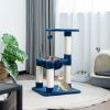 Multi-Level Cat Tower Cat Tree w/Cat Hammock