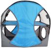 Pet Life Kitty-Play Obstacle Travel Collapsible Soft Folding Pet Cat House