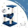 Multi-Level Cat Tower Cat Tree w/Cat Hammock