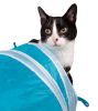 Pet Life 3-Way Kitting-Go-Seek Interactive Collapsible Passage Kitty Cat Tunnel