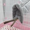 2 Pcs Soft Plush Bird Hammock Winter Windproof Bird Parrot Cage Hanging Bed Parakeet Cave Hideout Tent Pet Birds Nest Supplies