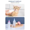 Pet Mini Bottle With Four Nipples For Cleaning Feeding Watering Supplies Pet Baby Feeding Tool Accessories Pet Supplies