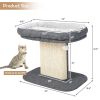 Kitten Activity Center With Condo Modern Cat Tree Tower Cat Activity Tower